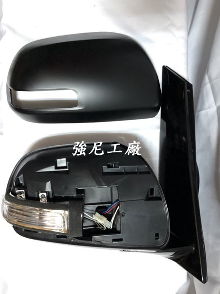 ☆☆☆強尼工廠☆☆☆全新 PREVIA 06 07 08 09 10年 電折 電動 LED方向燈 後視鏡 9P