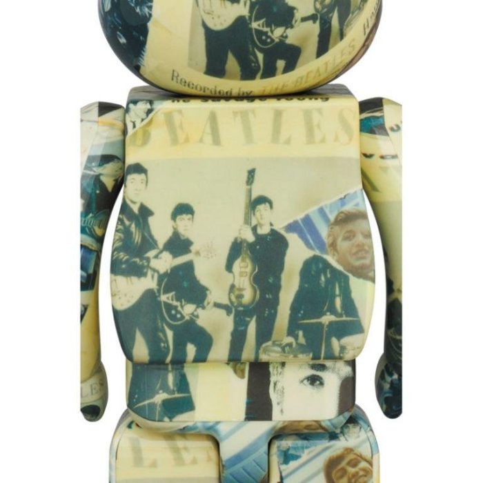 全新Bearbrick 400% + 100% The Beatles Anthology 披頭四真跡紀念輯