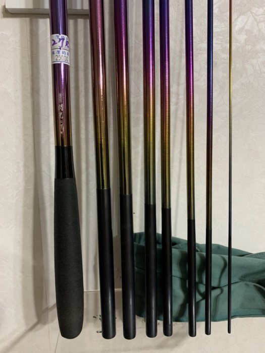 SHIMANO　飛天弓　閃光　19尺 楽天市場】【中古】SHIMANO シマノ 飛天弓 閃光 レインボー 十九