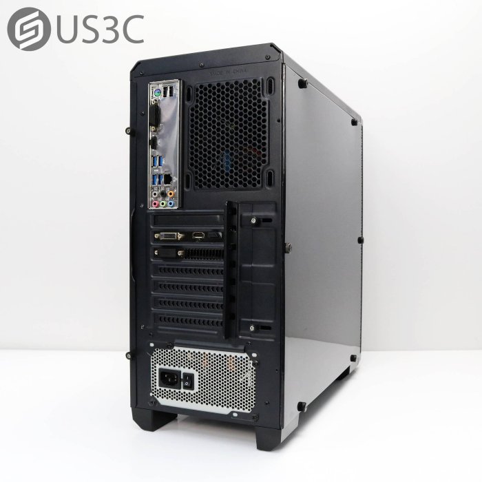 【US3C-小南門店】【一元起標】電腦主機 PC i5 -8400 16G GTX 1060 6G 獨立顯示卡 二手桌上型電腦 二手主機 ...