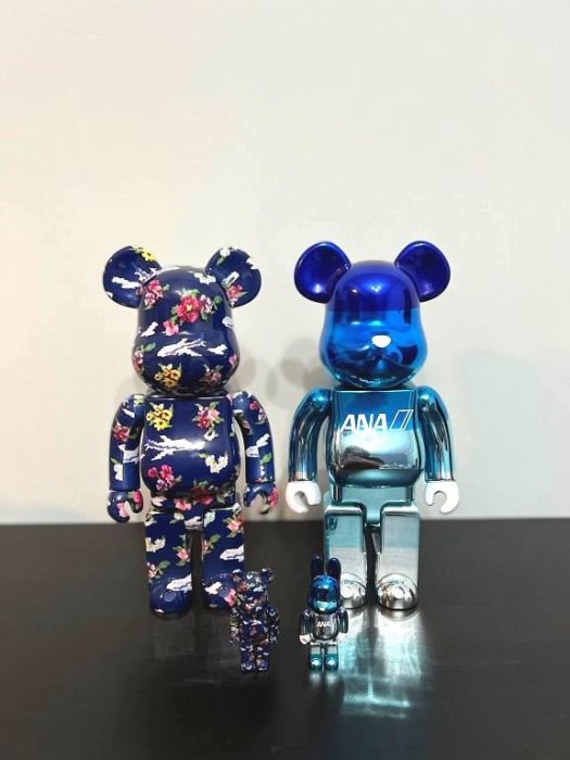 BE@RBRICK - FEILER × BE@RBRICK for ANA ANA 100％ 400％ Bearbrick x ANA Original Blue Sky 100% & 400% Set - US