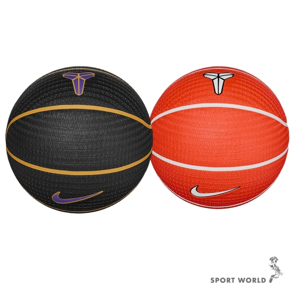 Nike 籃球 PLAYGROUND KOBE 7號球 黑/橘【運動世界】N101251901407/N101251983507