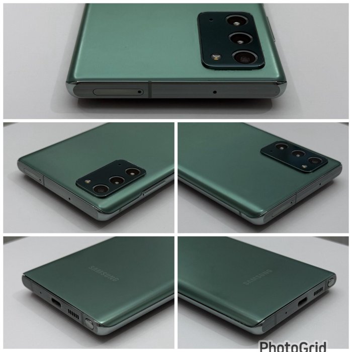 SAMSUNG NOTE 20 8+256G 二手機 星霧綠 刷卡分期【米米瑞隆】高雄實體 可出租 C5365 中古機