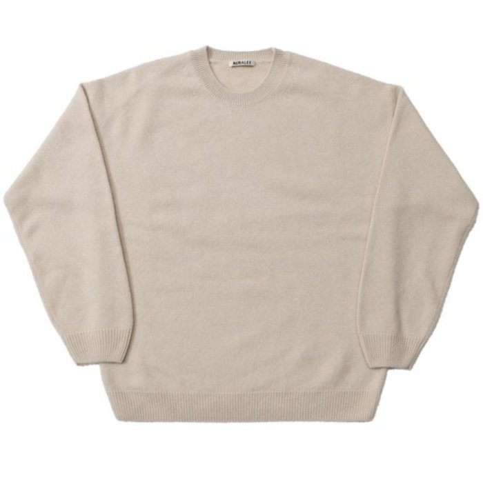 21AW AURALEE BABY CASHMERE KNIT P/O TOP LIGHT PINK 4號| Yahoo拍賣