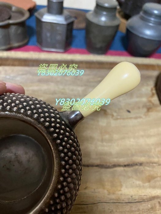 【夢工房】金龍堂 名人 松尾 忠久 造 純銀 腰鎚目 望月形 湯沸 銀瓶 共箱 354g 純度99.99％　S-255 福介商店｜松榮堂福呂形純銀壺0.25L