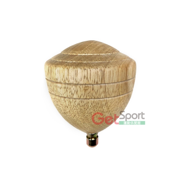 鐵人牌原木陀螺9cm(兒童遊戲/懷舊玩具/民俗童玩/傳統古玩/台灣製