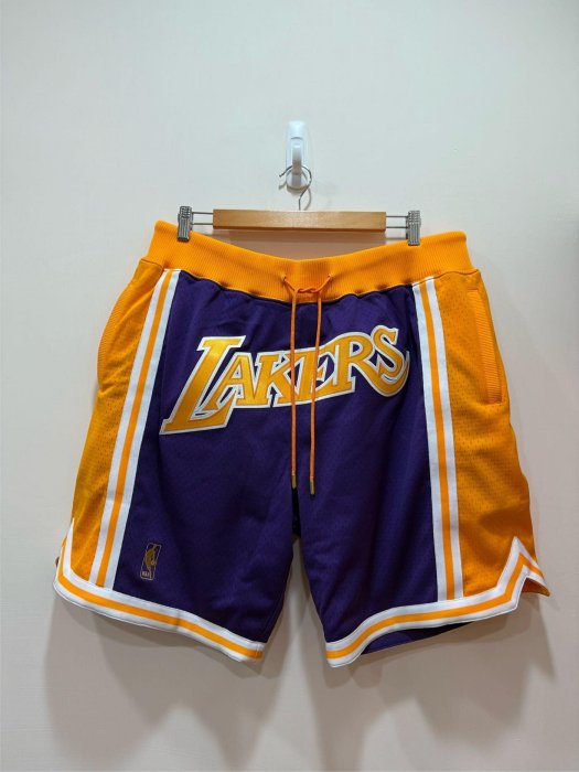 just don Lakers XL 新品未使用 Just Don / Los Angeles Lakers Denim Shorts | HOLICK