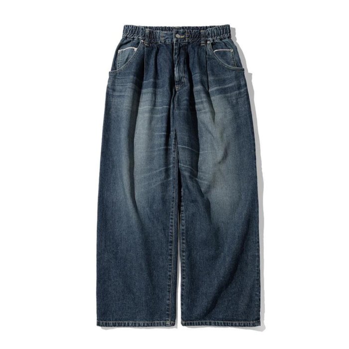 日貨代購CITY】2024SS CLESSTE VINTAGE WASH SELVEDGE DENIM WIDE