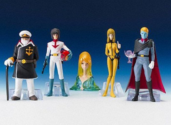 BANDAI ~ HG【宇宙戦艦ヤマト、宇宙戰艦大和號、沖田十三、古代進、森