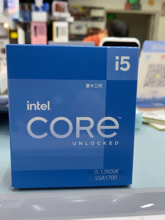 【小新代購】intel i5 12600k i5 12600kf 帶核心