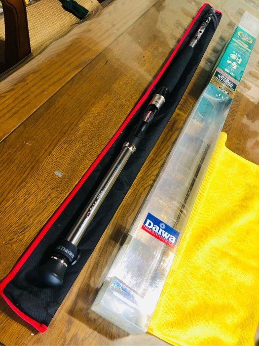 台灣製DAIWA HZ IL SUPER 劍崎剣崎200-270 九尺中通振出船竿大班竿海