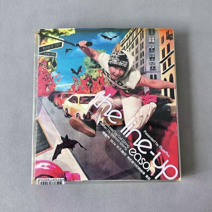 陳奕迅EASON CHAN-the line up專輯2CD+VCD，3碟面98新狀態，配件齊全
