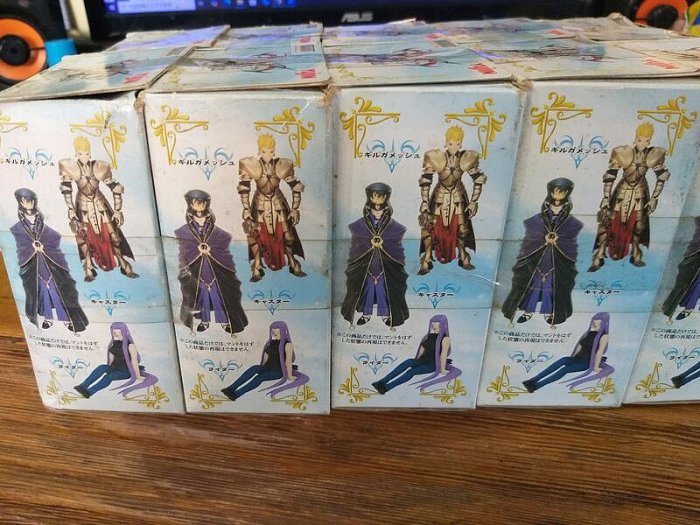 出清特價一組2280~絕版盒玩yujin 命運停留之夜FATE/STAY NIGHT 彩色版