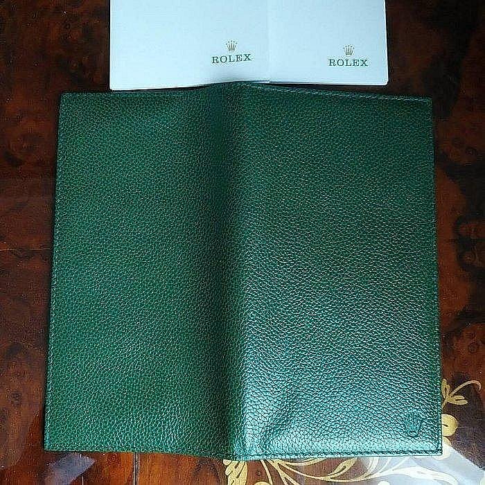 ROLEX 勞力士 DAY-DATE 18238 118238 配件 長夾 原廠記事本皮夾 信用卡夾 可平放下千元鈔
