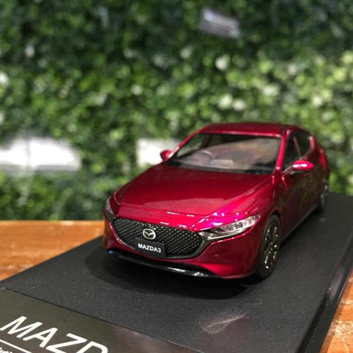 1/43 Hi-Story Mazda 3 Fastback 2019 Red HS258RE【MGM】 | Yahoo拍賣