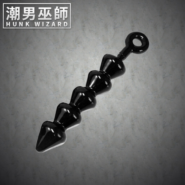 深海的蠕蟲怪 五個錐形串聯 肛門後庭鍛煉肛塞深層探索 | Master Series