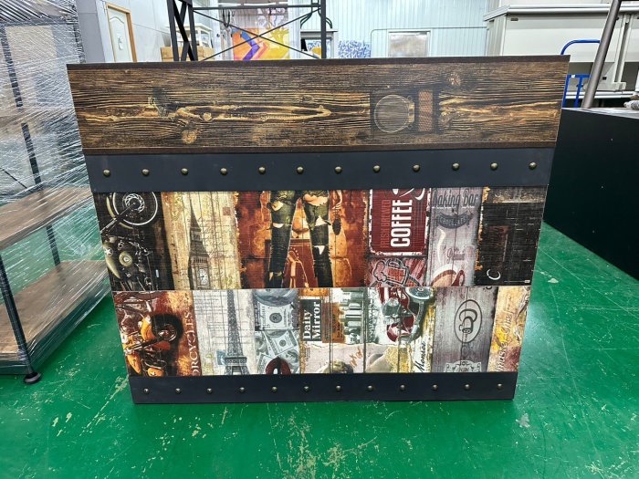 吉田二手傢俱❤全新4尺工業風櫃台 收銀櫃檯 吧檯桌 櫃臺 前台櫃 吧檯 接待台 多功能桌