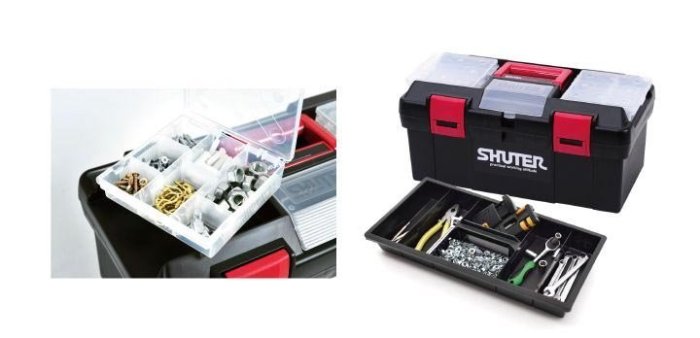 元山五金》☆SHUTER樹德TB-905 塑鋼工具箱零件箱手提箱收納箱零件盒