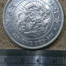 明治37年一圓銀貨 G31---明治37年一圓龍銀**美品.無補| Yahoo拍賣