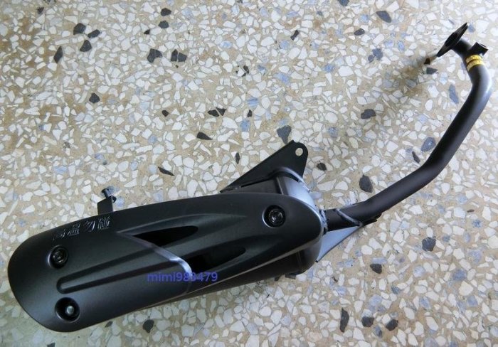 #機車小舖#GP125/G4/SR/VP125--噴射排氣管(五期,全新)