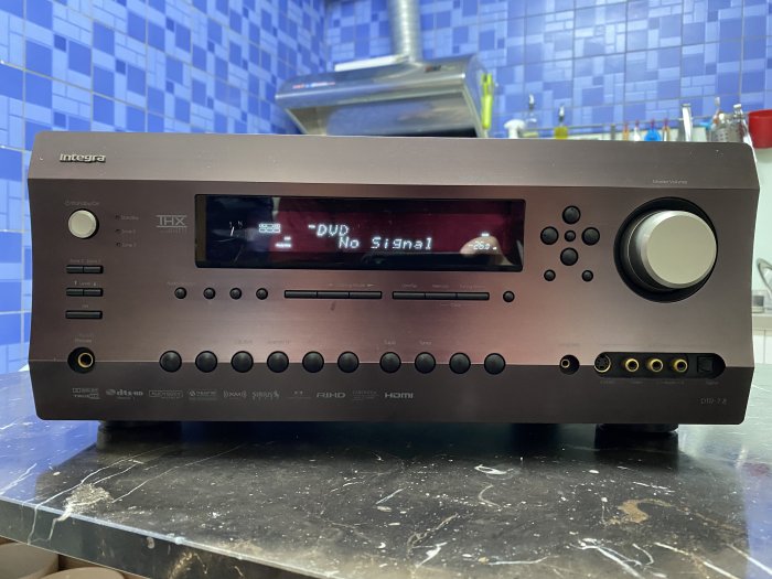 品項不錯 Integra dtr 7.8 FM/3D 4K 擴大機,HDMI 5.2  家庭劇院 有全新代用遙控器
