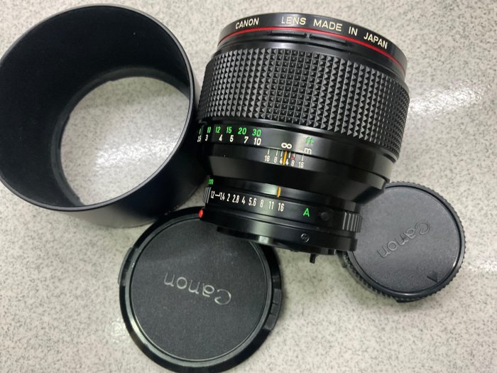 [保固一年][高雄明豐 ] 95新 Canon FD 85mm F1.2 L 人像 定焦鏡 [UPP]