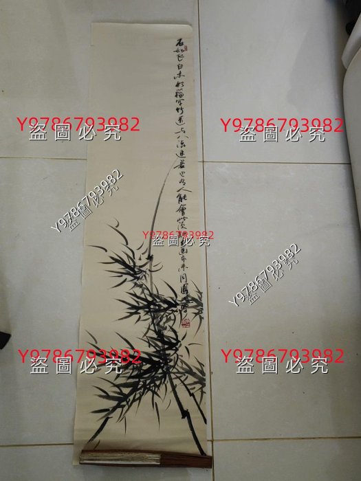 老畫， 軟片，李鳳山。 尺寸如圖， 品相完整。 畫的不錯。 舊藏古董