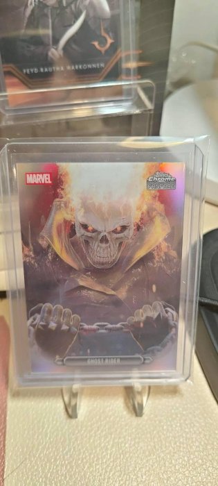 2026 Topps Chrome Marvel Ghost Rider Fan Fare Refractor # FF-16