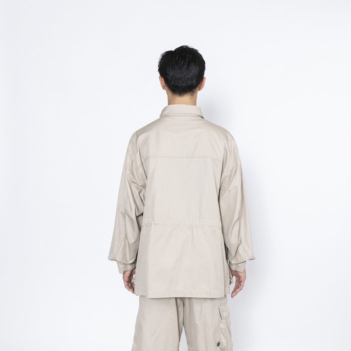 TSU 代購2021SS DESCENDANT KEY WEST TWILL JACKET 斜紋軍裝外套四口袋