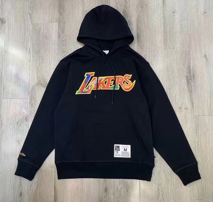 村上隆 × ComplexCon × LAKERS ナイロンスタジャン 黒 M