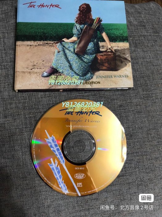 二手】the hunter 獵人jennifer warnes cisco首版24k金碟唱片cd 黑膠