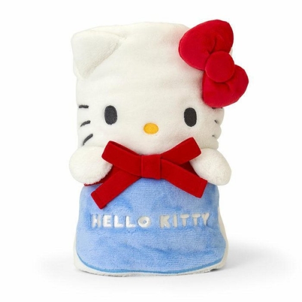 【震撼精品百貨】Hello Kitty 凱蒂貓~日本三麗鷗SANRIO KITTY造型收納毛毯-冬日特輯*27956