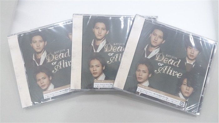 日本現貨]KAT-TUN 2015年最新作品 Dead or Alive (初回限定盤2 CD＋DVD