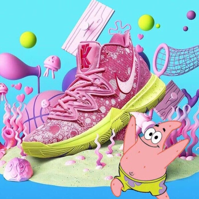 缺貨2019 八月NIKE KYRIE EP PATRICK STAR 派大星籃球鞋CJ