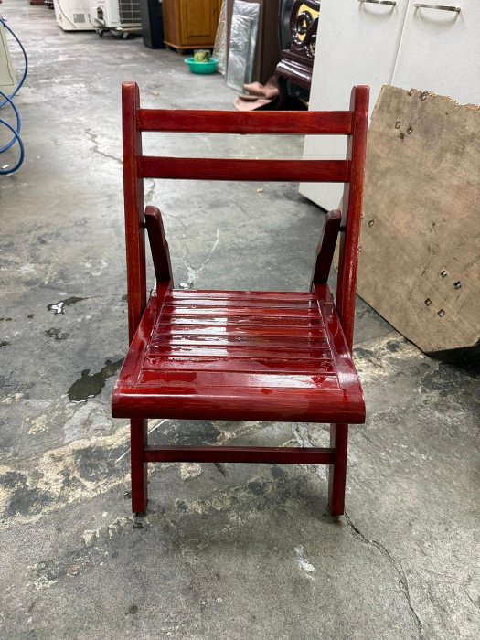 【 非凡二手家具】花梨木實木折疊椅*椅子*椅凳*茶几椅子*實木椅