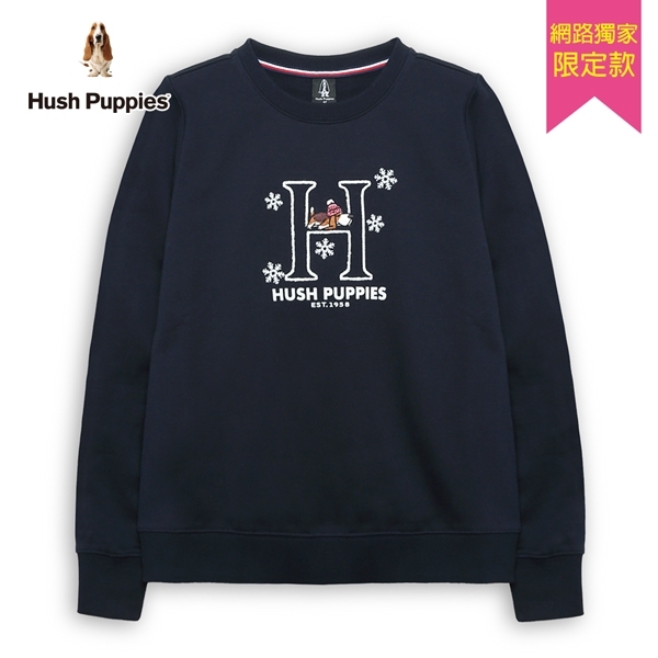 Hush Puppies 上衣 女裝Q版毛帽趴趴狗長袖上衣