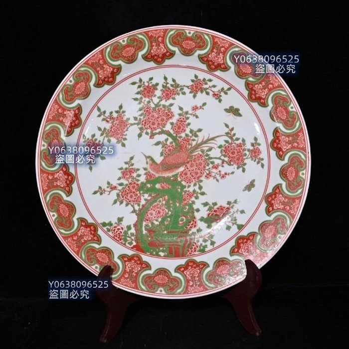 清康熙時代 粉彩 紅綠彩龍文筆筒 文房具 名品珍品　唐物　古賞物(E-52) 清康熙時代 粉彩 紅綠彩龍文筆筒 文房具 名品珍品 唐物 古