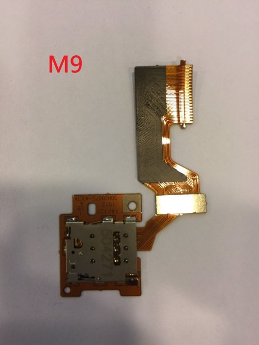 ＊電池達人＊ HTC 全新 M9 SIM卡座排線 HTC One M9 不讀SIM SIM卡針斷 讀不到SIM