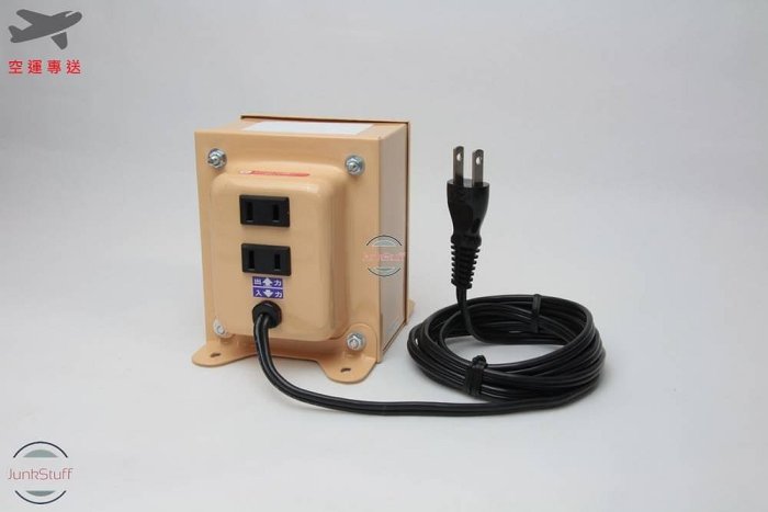 NISSYO 日本日章工業NDF-1500U 降壓器變壓器110v轉100v 1500W瓦內建