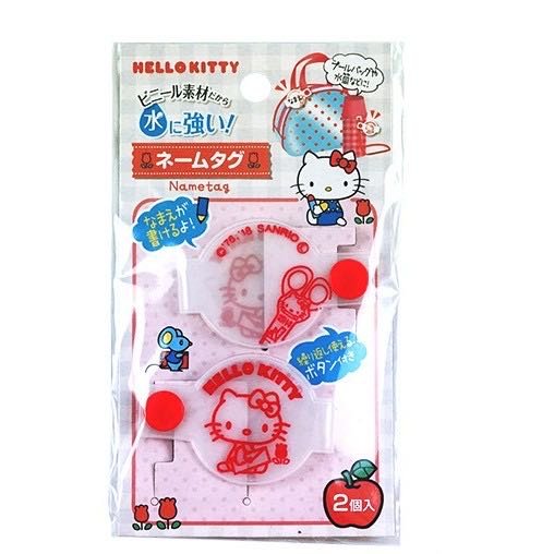 日本 三麗鷗 Hello kitty 美樂蒂 凱蒂貓 防水 名字標籤 姓名貼 手寫辨識 姓名條 姓名牌