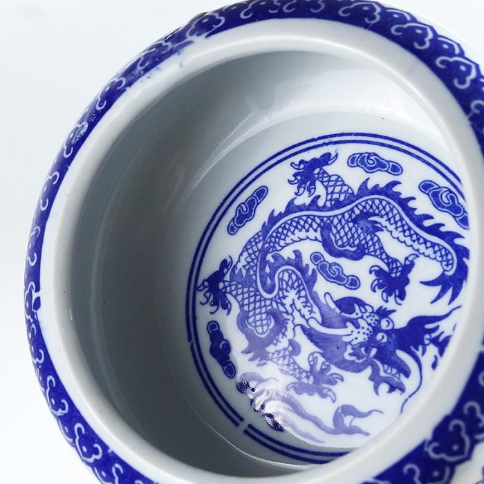 筆洗缸毛筆洗筆三件套筆缸筆洗國畫陶瓷青花瓷書法硯臺