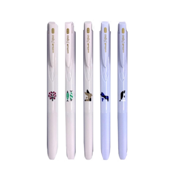 (限量)【無盒版】三菱 uni-ball one SINGO 自動鋼珠筆(0.5mm) 動物拼接系列5入組-藍芯