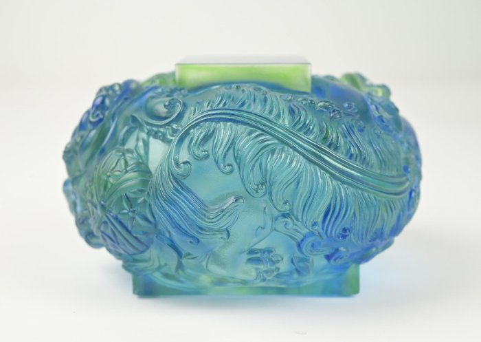 玖隆蕭松和挖寶網N》琉璃工房2005年神獸古獸祥獸琉璃工藝品收藏擺飾重