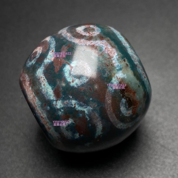 Q156200藏區回流老料高油包漿滿朱砂【十二眼天珠】尺寸31*27毫米重量