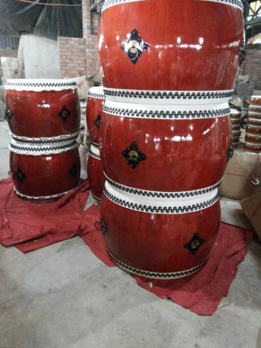 華邑樂器80221-3】1.6尺宮鼓-原木色(鼓皮1.6尺x鼓肚1.8尺不捲邊長胴宮