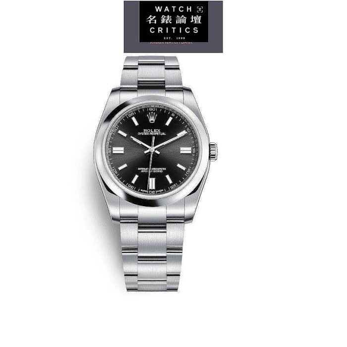 ROLEX勞力士OysterPerpetual36l116000蠔式恆動腕錶-黑/36mm(訂金)&