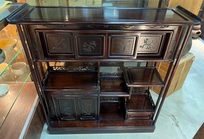藏舊尋寶屋】日本傳統工藝大阪唐木工藝唐木家具昭和期古董家具