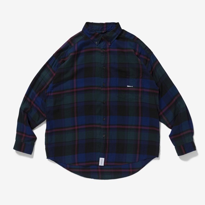 トップス DESCENDANT HYANNIS B.D LS SHIRT FULL DESCENDANT/HYANNIS B.D LS SHIRT FULL SIZE (NAVY)