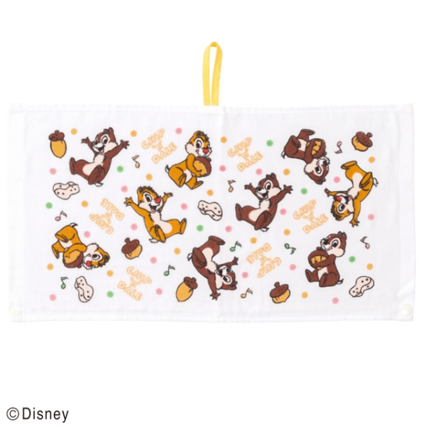 【震撼精品百貨】Chip N Dale 奇奇蒂蒂松鼠~日本DISNEY迪士尼 奇奇蒂蒂多功能毛巾(25X47CM)*62287