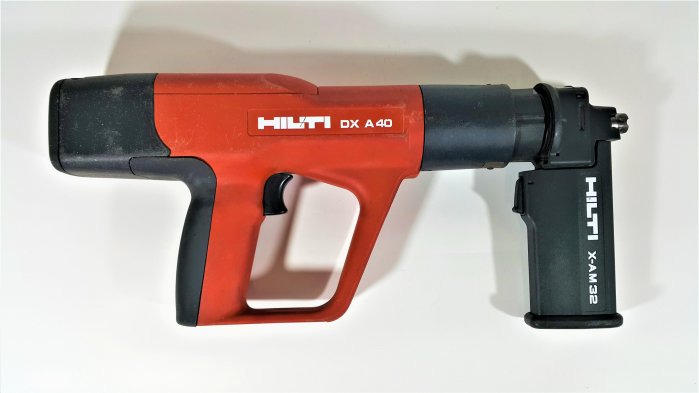 [銀九藝] 二手工具機 HILTI DX A40 喜利得 喜得釘 連發式火藥槍 釘槍